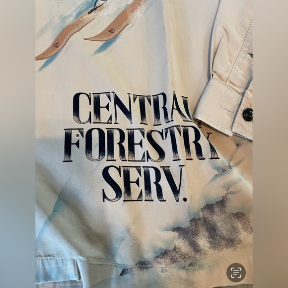 Vintage Polo Ralph Lauren Sportsman “Down Ski” Central Forestry shirt. Like new - Picture 3 of 4